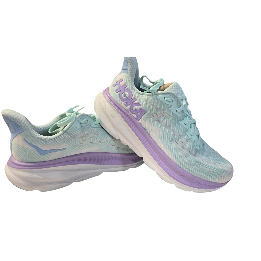 Hoka Gaviota 5 Wide Airless Blue Sunlit Ocean Running Shoes 1134270 Women 9D